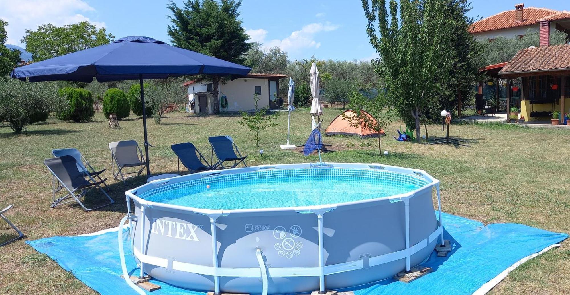리토코론 Olympos House 빌라 외부 사진